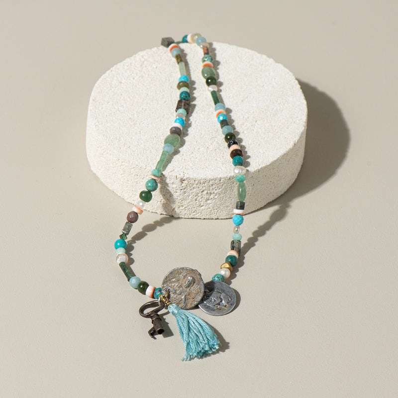 Ocean Key Necklace