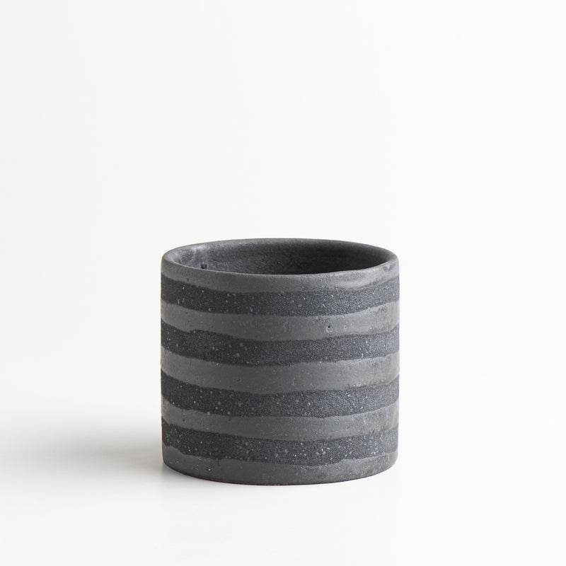 Small Planter (Black Stripe) - Boom Gallery