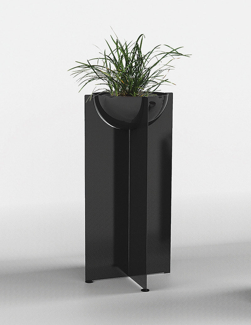 Minimalist Planter (Satin Black)