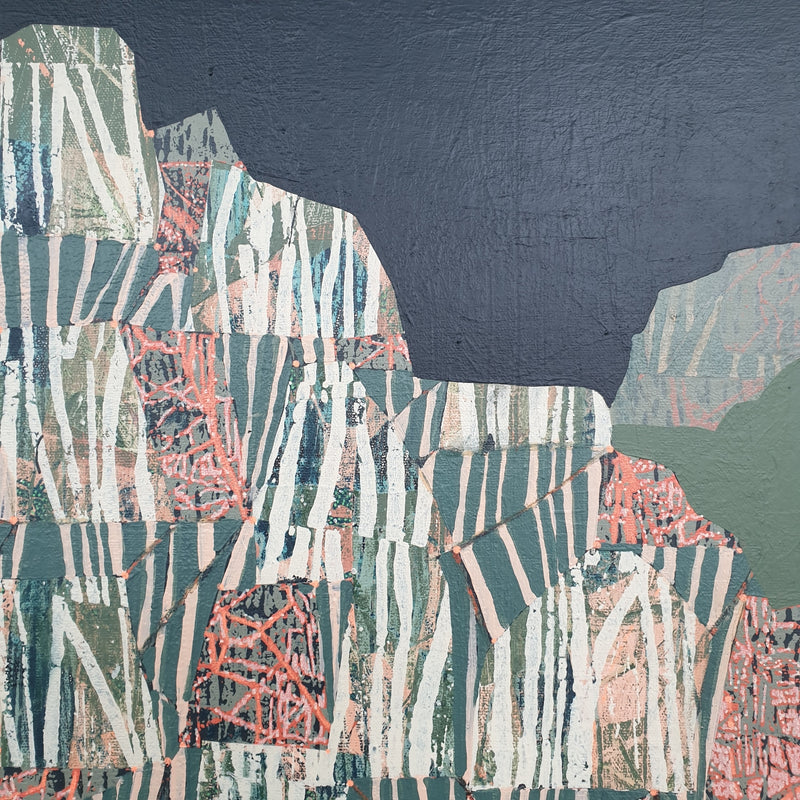 Rugged, Coastal Cliffs at Night
