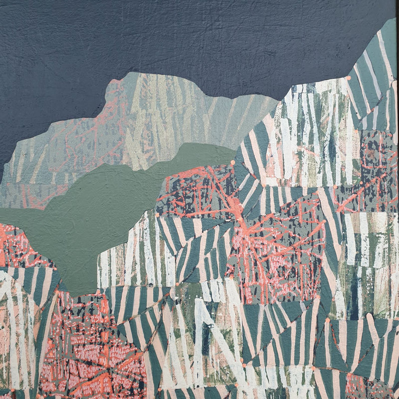 Rugged, Coastal Cliffs at Night
